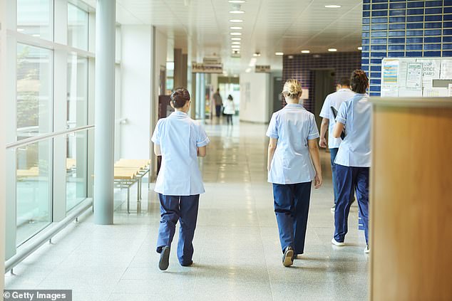 The number of new nursing students has fallen by up to 40 percent in one part of England (Stock Image)