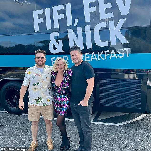 Radio broadcaster Fifi, 47, spoke about Saoirse's much-discussed comments and the reality of women's safety with her male co-hosts Nick Cody and Brendan Fevola on their radio show