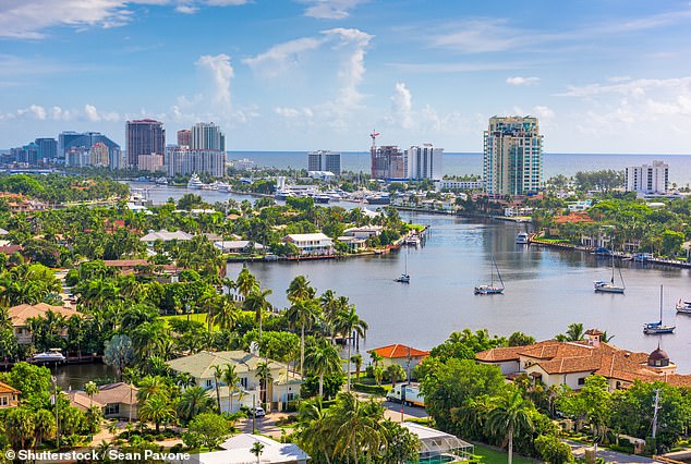 In Fort Lauderdale, seen here, the number of condos sold fell 14 percent to just 386 sales, while the average price also fell 3.9 percent to $427,500.