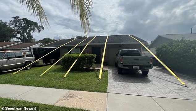 Tampa resident Mohammed Nijem tied up his entire house ahead of the Florida hurricane