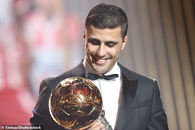 Rodri made history on Monday as the first defensive midfielder to ever win the Ballon d'Or