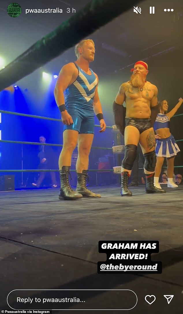 Rugby League legend James Graham made his wrestling debut on Sunday night