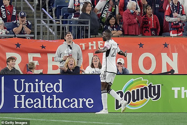 Christian Benteke claimed the MLS Golden Boot after scoring 23 goals for DC United