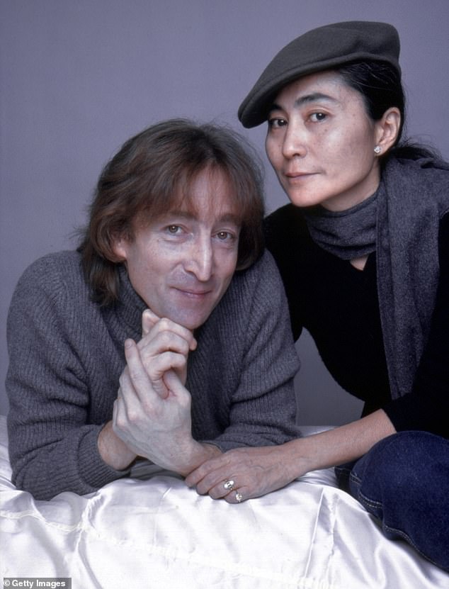 The late John Lennon and his wife Yoko Ono, pictured in 1980, had an unhealthy obsession with body image and were 'obsessed with staying thin', according to a former confidante