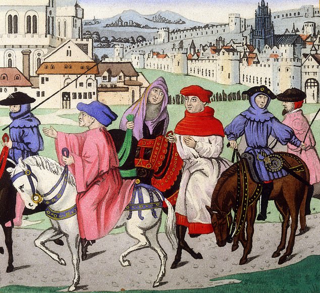 The Canterbury Tales is a collection of stories about characters on a pilgrimage from London to the grave of Saint Thomas Becket in Canterbury Cathedral