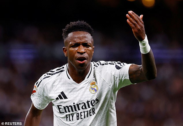 Real Madrid striker Vinicius Junior missed out on the Ballon d'Or in a shock result