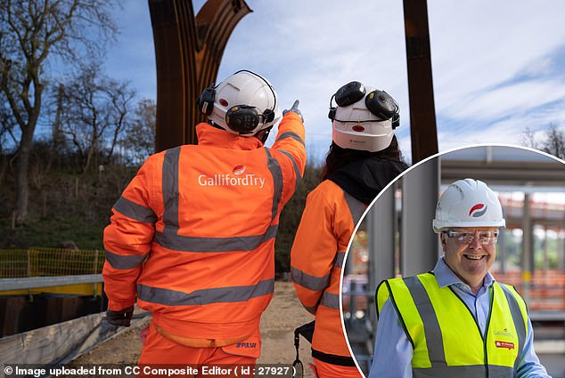 Optimistic: “Britain's planned and necessary investment in economic and social infrastructure continues to support growth in our chosen markets,” says Bill Hocking, CEO of Galliford Try (pictured, bottom right)