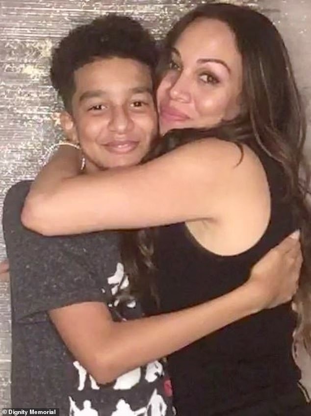 Sewell Setzer III, pictured with his mother Megan Garcia, spent the last weeks of his life texting an AI chatbot on the platform he was in love with, and Garcia has accused the company of driving her son to suicide to have 'encouraged'.