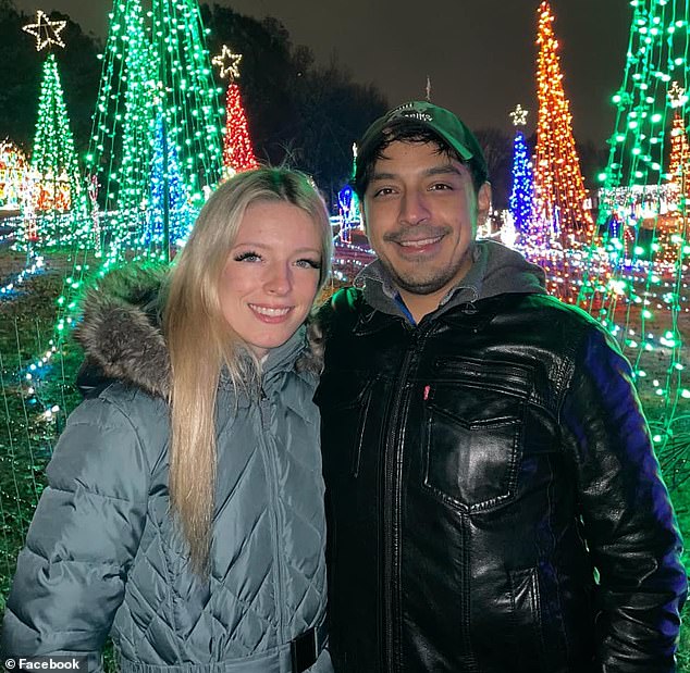 McKayla Harshaw, 24, (left) tragically died in a horror seven-car crash on a highway in Atlanta, Georgia, which also left her boyfriend Andrew Perez fighting for his life in hospital.