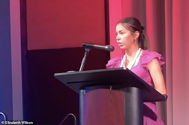 Annaleigh Wilson, a freshman at Eastmount High in Washington state, spoke at a recent dinner about the disappointment and anger she felt when she lost a track meet to a transgender athlete