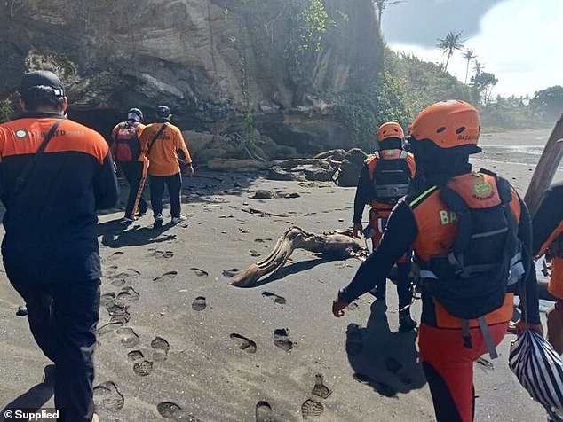 Laidley Craig Stewart went missing in Bali on Wednesday after rescuing a distressed German swimmer