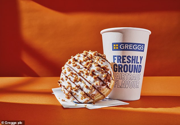 Tasty food: Bakery chain Greggs announced that sales rose 10.6 percent in the quarter ended September 28