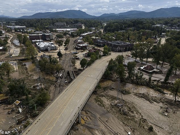 Asheville, North Carolina, was one of the hardest hit areas in the state. Once a popular tourist destination, homes and businesses have been reduced to rubble