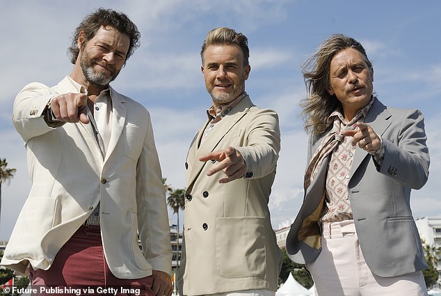 The trio took to the stage at Perth's RAC Arena on Wednesday night for their first show and have six more shows booked on their highly anticipated tour (L-R: Howard, Gary and Mark)