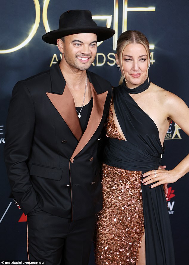 He managed the inaugural Australian Idol winner Guy Sebastian (pictured with his wife Jules) for eight years until 2015