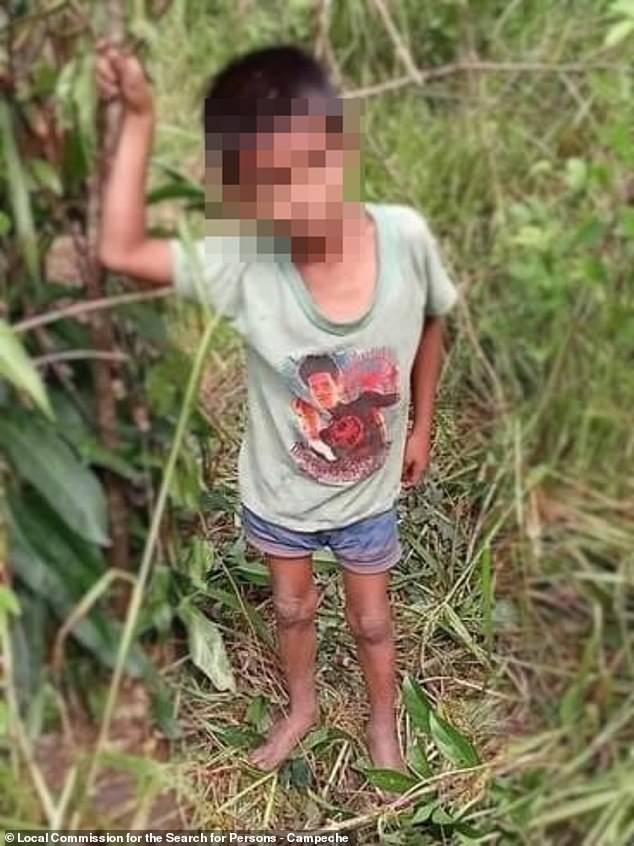 Joel Acosta was rescued Friday after spending six days lost in the jungle near his home in the southeastern Mexican city of Palizada after running away.