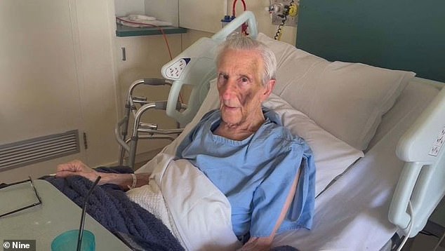 A terminally ill man, Cyril Tooze (pictured), has requested euthanasia after waiting more than ten months for home medical care from the federal government