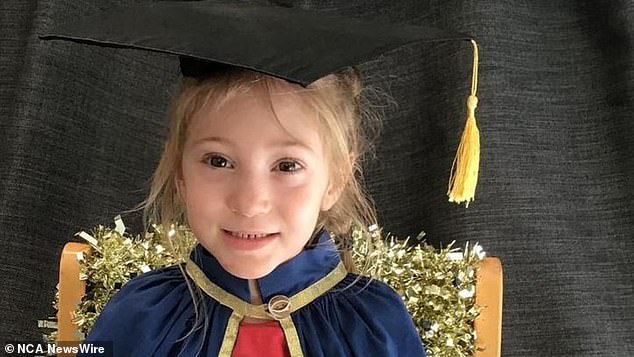 Tributes have poured in for eight-year-old Raven Contini (pictured) who was tragically found dead after a mansion caught fire on Sunday