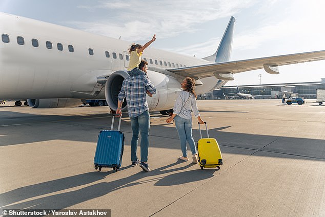 Prices of rooms for a family of four in Britain and Europe were on average 16 percent higher per night during the summer holidays. (Stock photo)