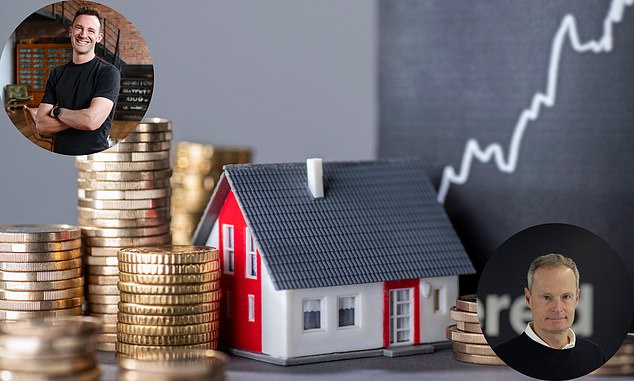 Boom time? Homebuyers may find they can borrow more if base rates fall next year, according to Peter Stimson (inset right), head of product at MPowered Mortgages