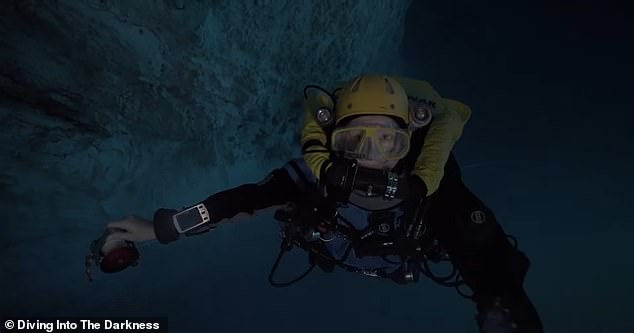 Jill Heinerth, now 60, a Canadian cave diver and underwater explorer, told in an article for People how she dived hundreds of meters to intercept the largest iceberg in history