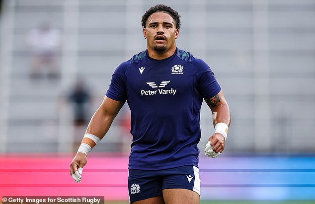 Melbourne-born Sione Tuipulotu was recently named Scotland's new rugby captain