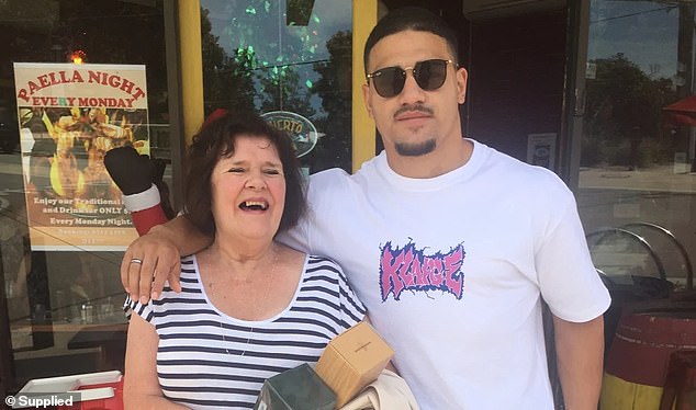 Sione Tuipulotu and his brother Mosese qualify for the Scottish national team through their maternal grandmother, Jaqueline Thomson, (pictured), who grew up outside Glasgow