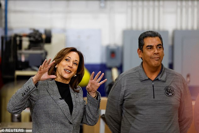 Vice President Kamala Harris visits IUPAT (International Union of Painters and Allied Trades) on October 28