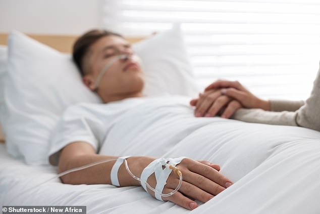 Jake Haendel survived a rare and terminal progressive brain disease that left him unable to move or speak, but still fully conscious (stock image)