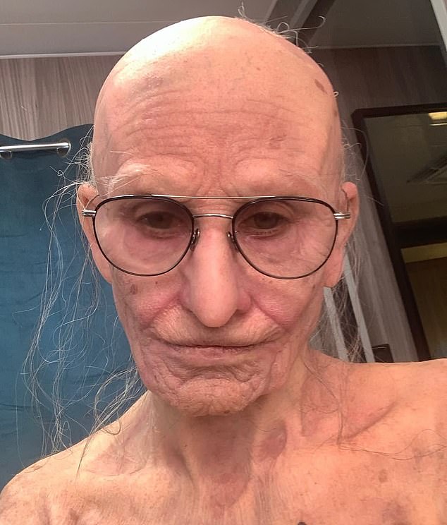 A Hollywood icon from the 1980s and 1990s was completely unrecognizable in an Instagram album she posted before Halloween