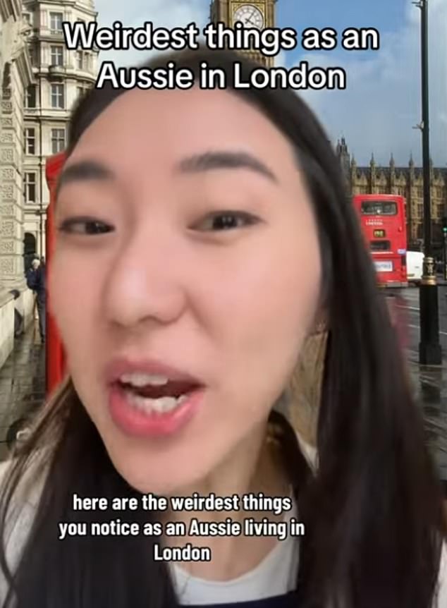 An Australian woman living in Britain has revealed the aspects of life in London that shocked her most after moving to the British capital