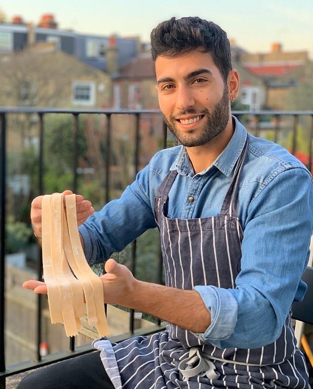 Professional chef Francesco Mattana divides his time between London and Sardinia