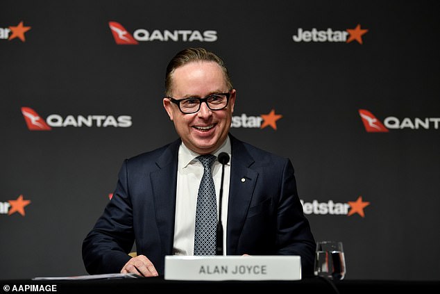 Former Qantas boss Alan Joyce will enjoy $100,000 worth of free business class travel every year for the next 20 years thanks to generous executive benefits