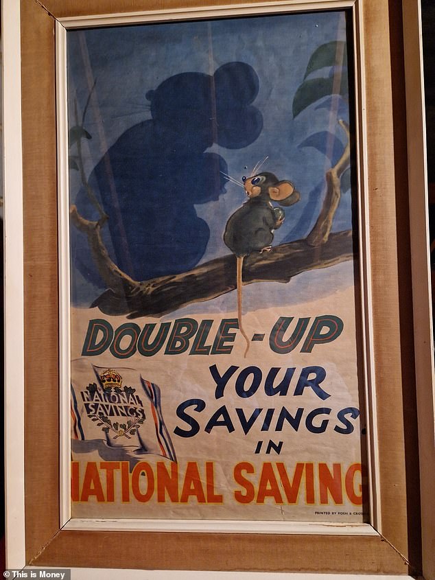 Character: It was difficult to date this National Savings poster... and put a value on it