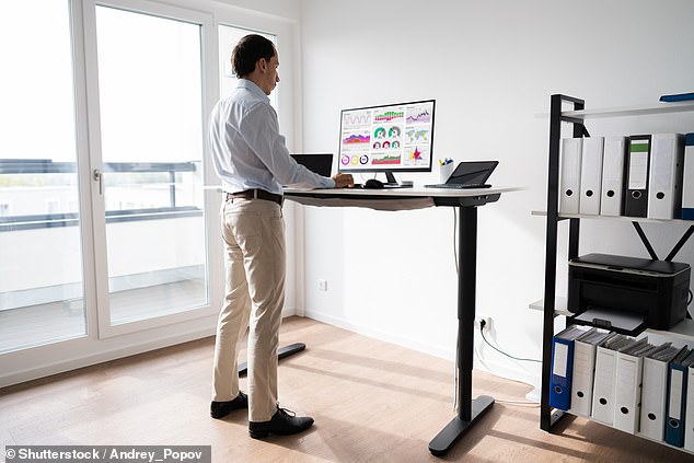 A study has suggested that standing for too long does nothing to improve heart health and could even increase the risk of deep vein thrombosis