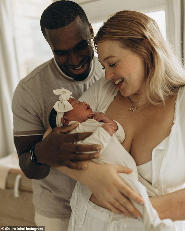 Iskra Lawrence has shared adorable snaps after the birth of her second child