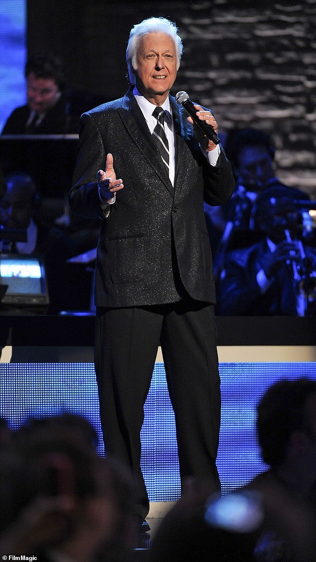 Grammy award-winning Jack Jones, who sang the iconic Love Boat theme song, has died at 86; pictured 2010