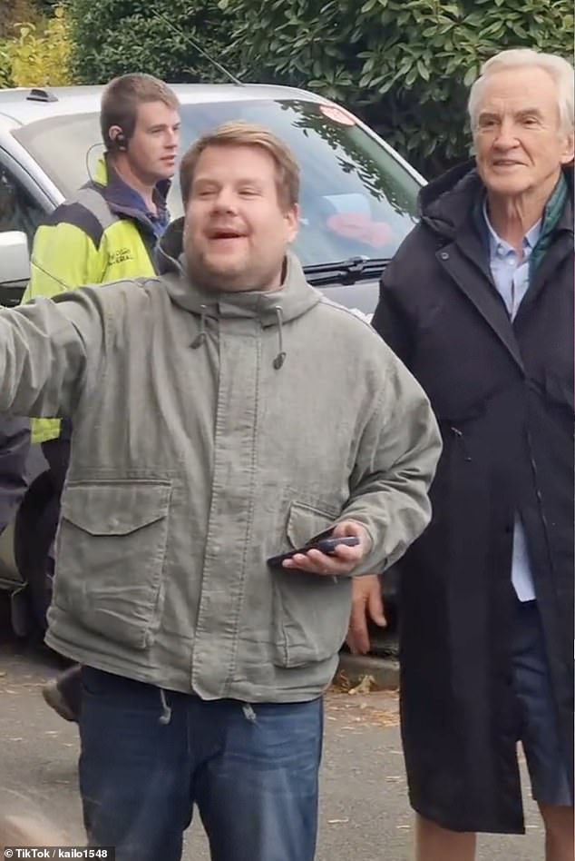 James Corden gave an emotional speech to Gavin & Stacey fans this weekend as he and Ruth Jones finished filming at Pam and Mick's house in 'Essex'