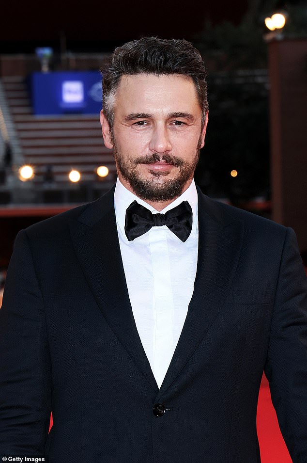 James Franco, 46, said he has changed after sexual assault allegations against him in 2019 (pictured in Rome, October 25)