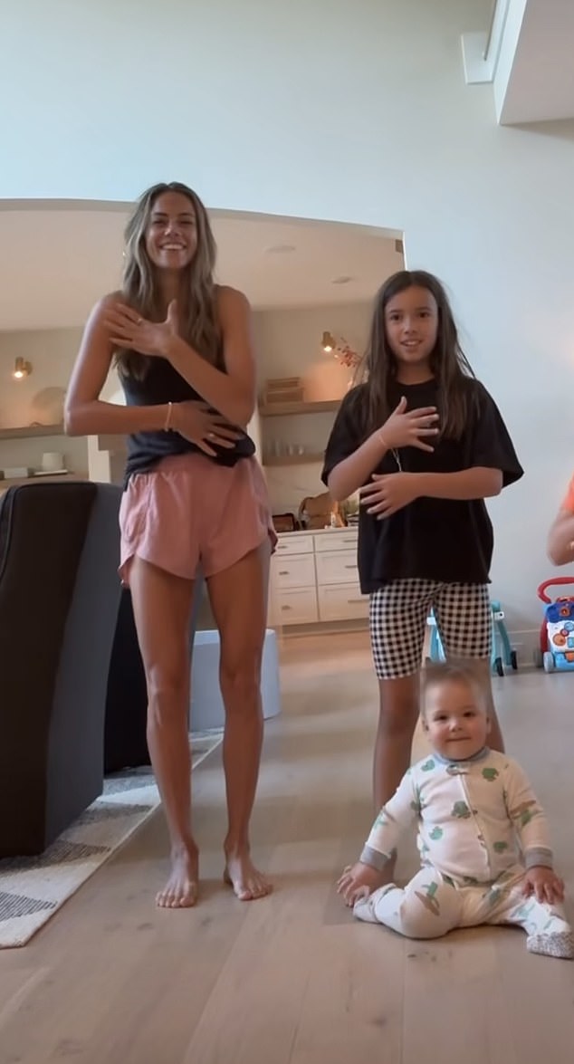 Jana Kramer, 40, decided to delete a video of her daughter Jolie, eight, after some inappropriate comments. The star then reshot the video, with Jolie wearing a different outfit