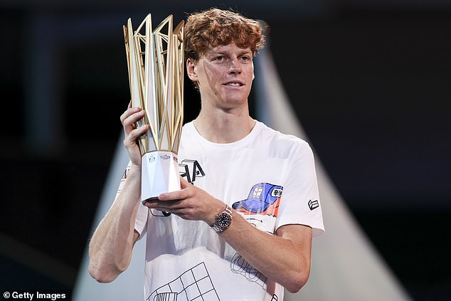 Jannik Sinner secured victory against Djokovic in the final of the Shanghai Masters