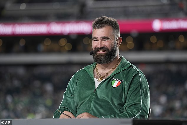 According to a report, Jason Kelce could soon host his own late-night show for ESPN