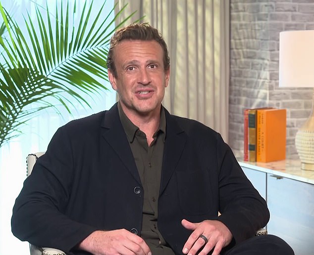 Jason Segel has revealed it was like working with Hollywood star Harrison Ford on the drama series Shrinking