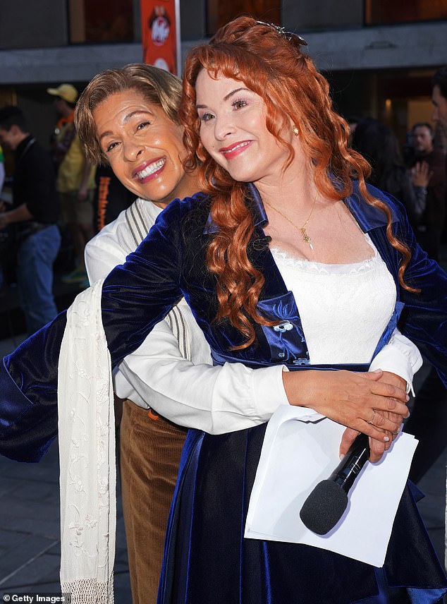 Hoda Kotb and Jenna Bush Hager dressed up as Jack and Rose from Titanic for Halloween on Thursday