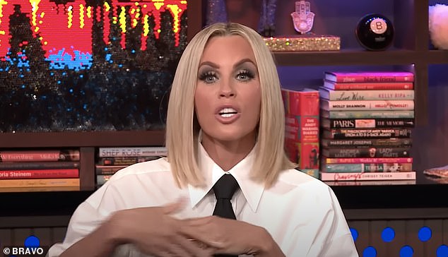 During her Tuesday appearance on Watch What Happens Live (pictured), the star confirmed her commitment to Donnie, telling host Andy Cohen, “Listen, there will never be a divorce between me and Donnie. It is until death do us part. No matter what happens'