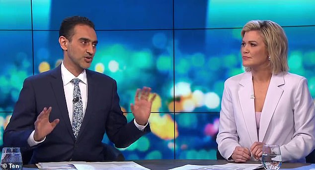 Waleed Aly said the AFP was making a subtle legal point that protesters waving a Hezbollah flag is not in itself a criminal offense.