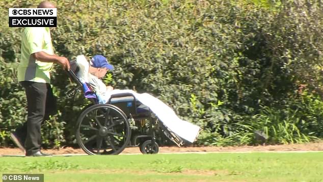 Despite his grandson saying he was 'disabled' when he turned 100, Jimmy Carter spent his birthday in the sun enjoying a military flyover to his Georgia home