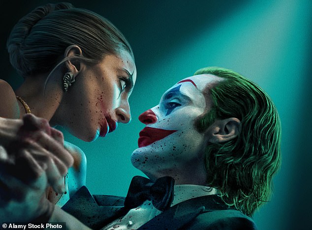 Joker: Folie À Deux has been labeled by critics as the 'most disappointing sequel to the Oscar-winning film' (Joaquin Phoenix and Lady Gaga depicted in the film)