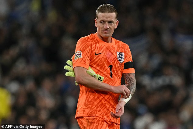 Jordan Pickford did not want to know whether Lee Carsley was still in control of a possible permanent appointment with England