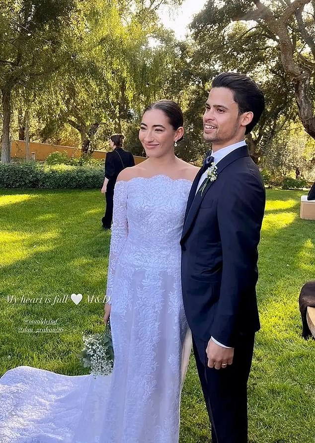 Jose Mourinho's daughter Matilde tied the knot with her fiancé Danny Graham in a lavish ceremony in Portugal on Saturday